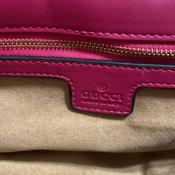 Gucci Marmont pink velvet mini bag - Picture 2 of 8